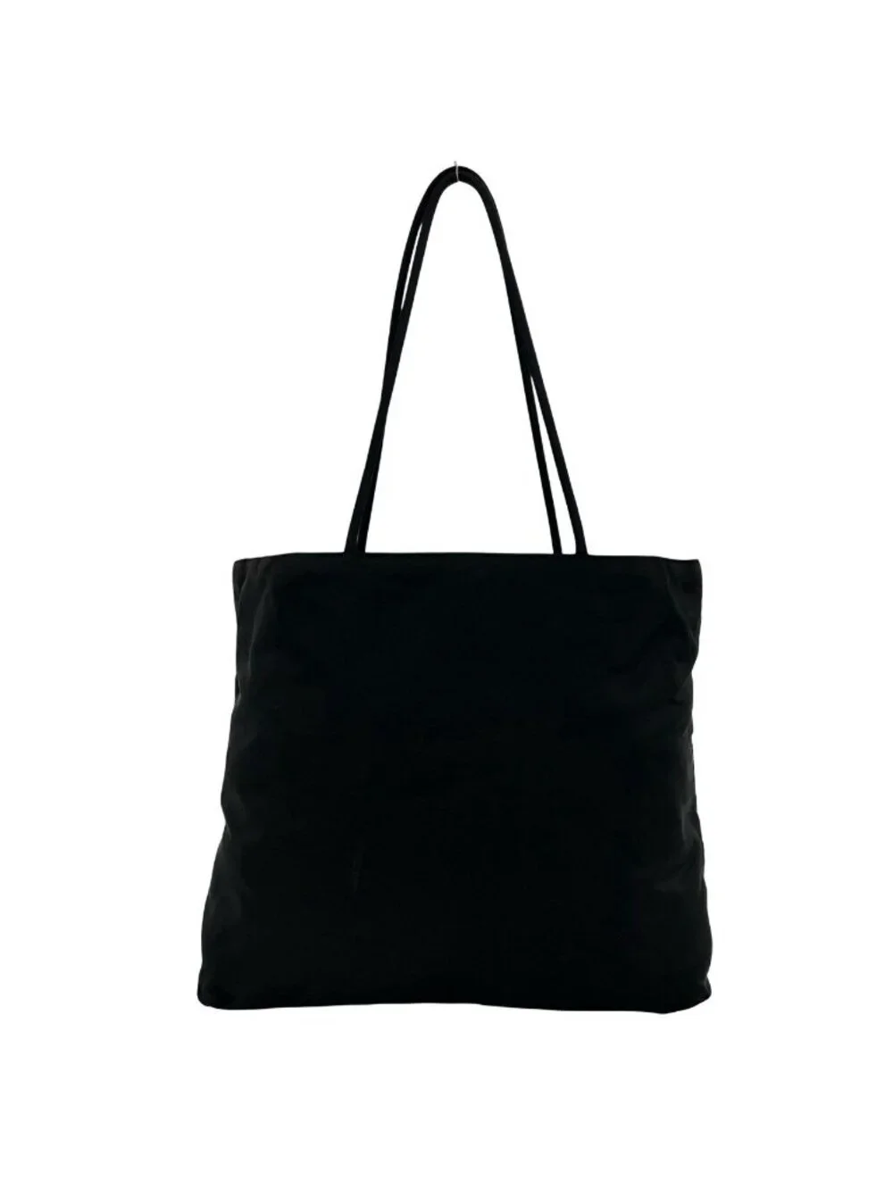 Prada Tessuto Nylon Tote Handbag Business Black